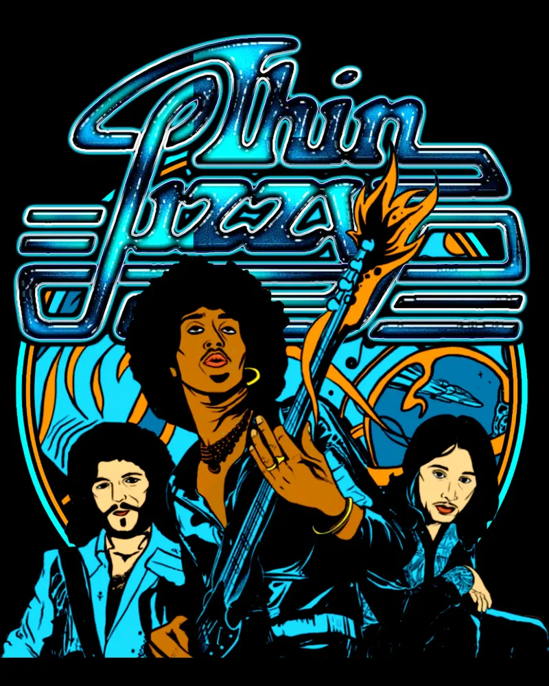 Stile retrò Rock Thin Lizzy tela con Cornice a cassetta da imstildreaming
