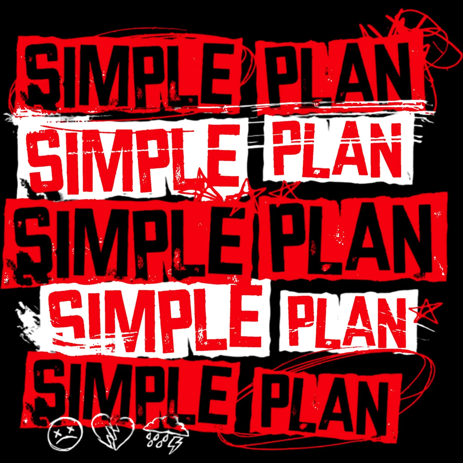 Lettera unica Semplice Pan poster da sophielouise.designs