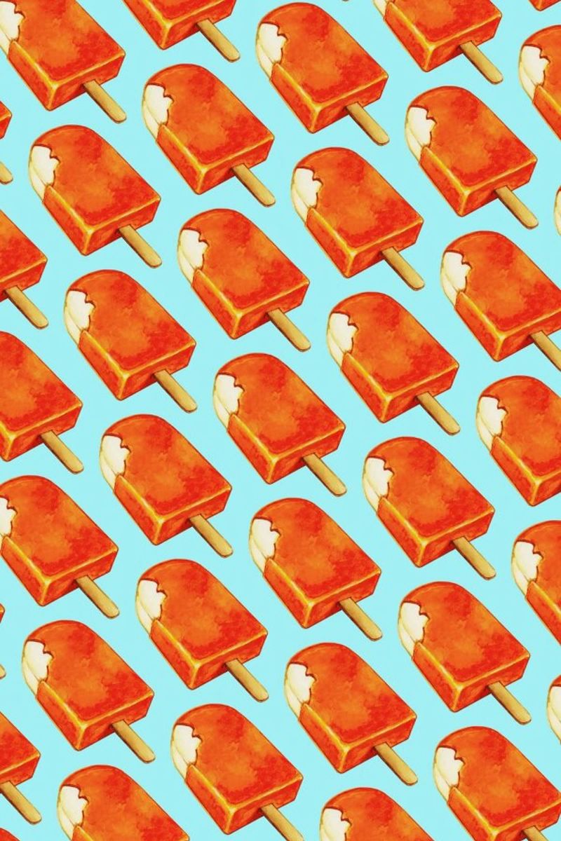 Creamsicle Pattern pellicola backlit da Kelly Gilleran