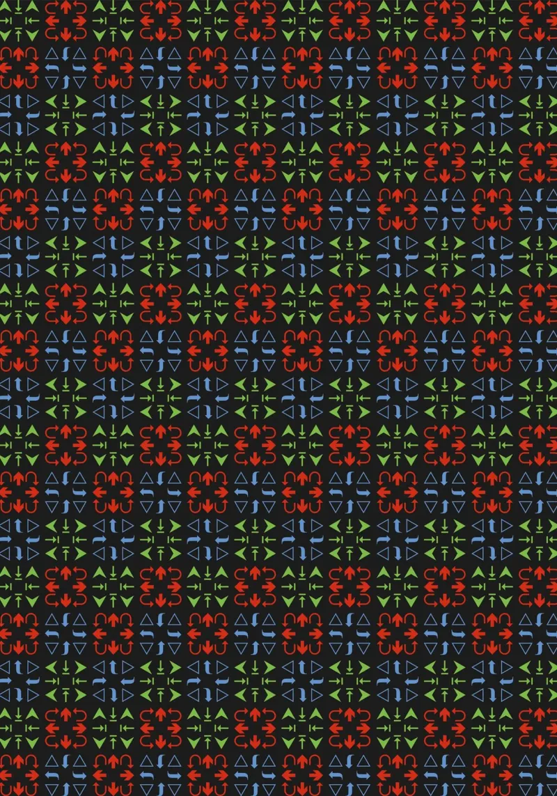 Arrows Pattern #3 poster da kathrinmay