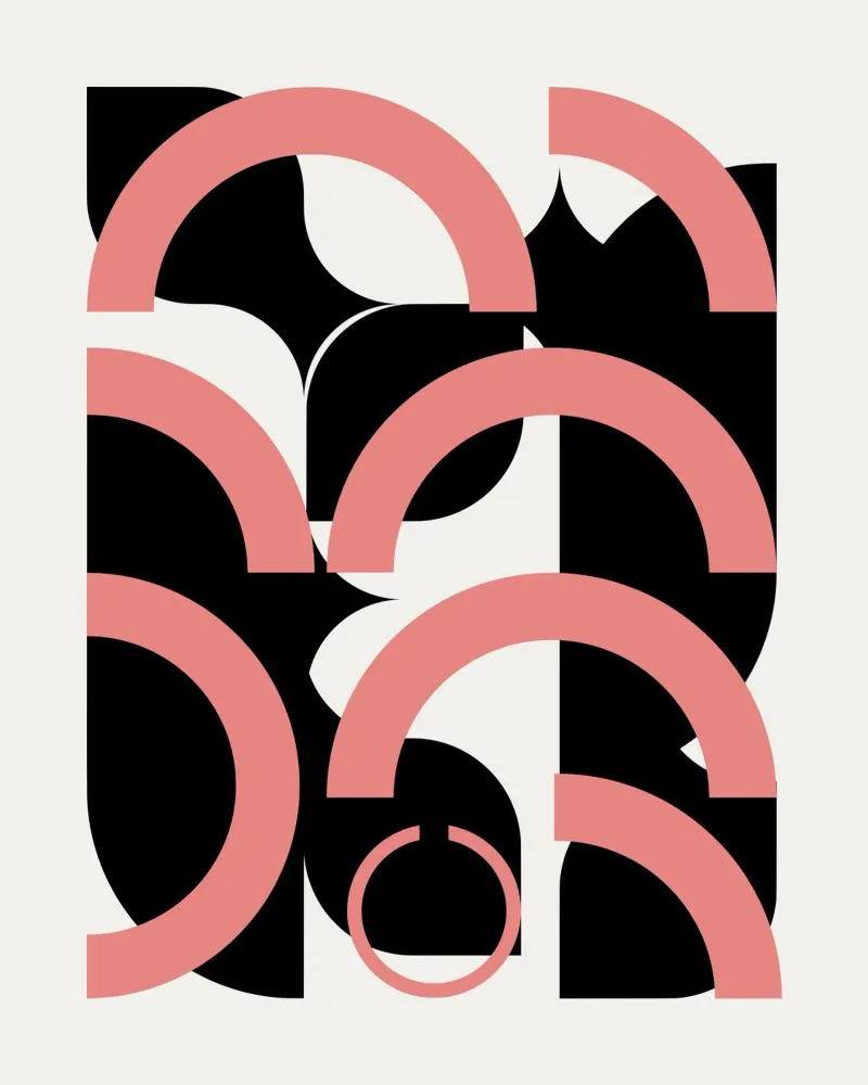 Geometrical build 02 poster by Little Dean
