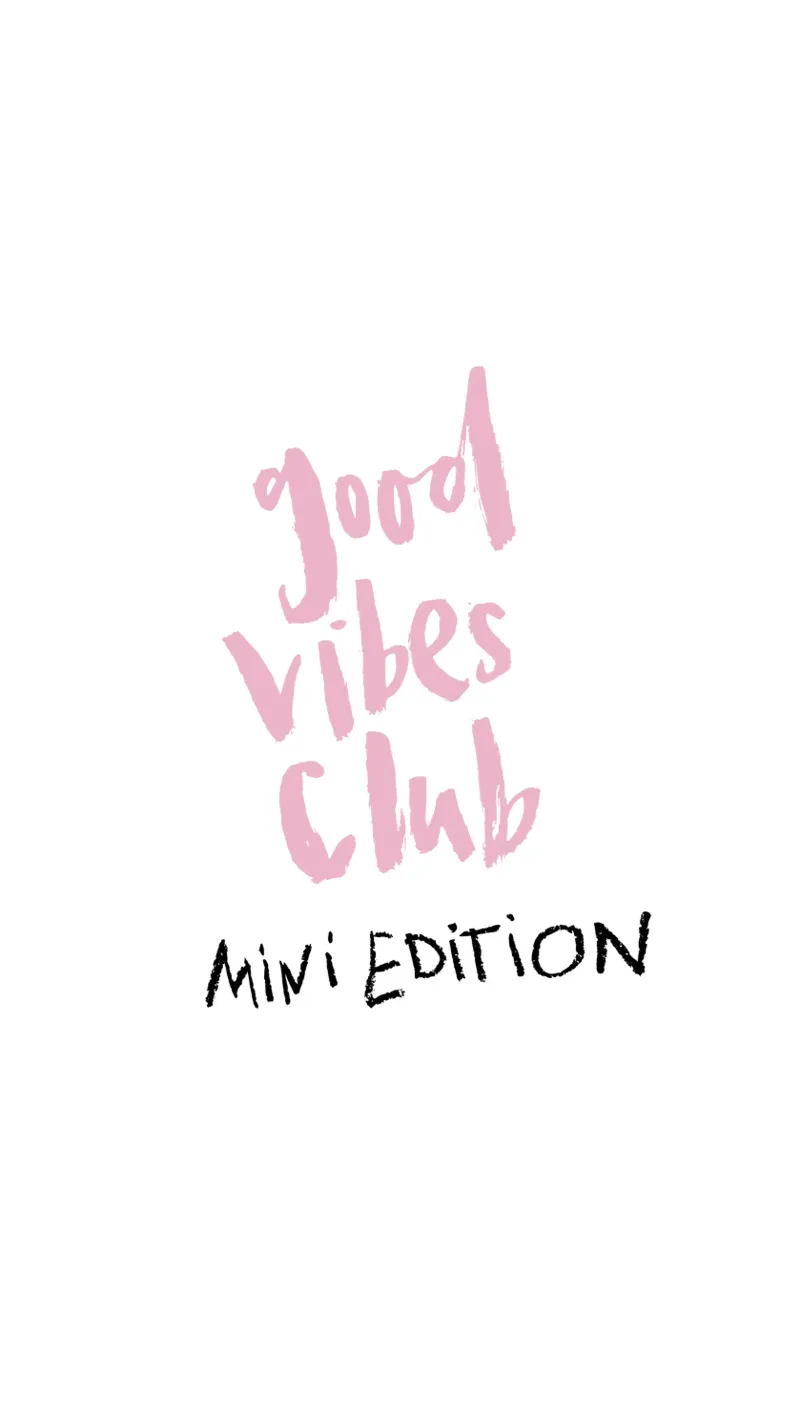 Good vibes Club - Mini Edition tela con Cornice a cassetta da Brushmeetspaper
