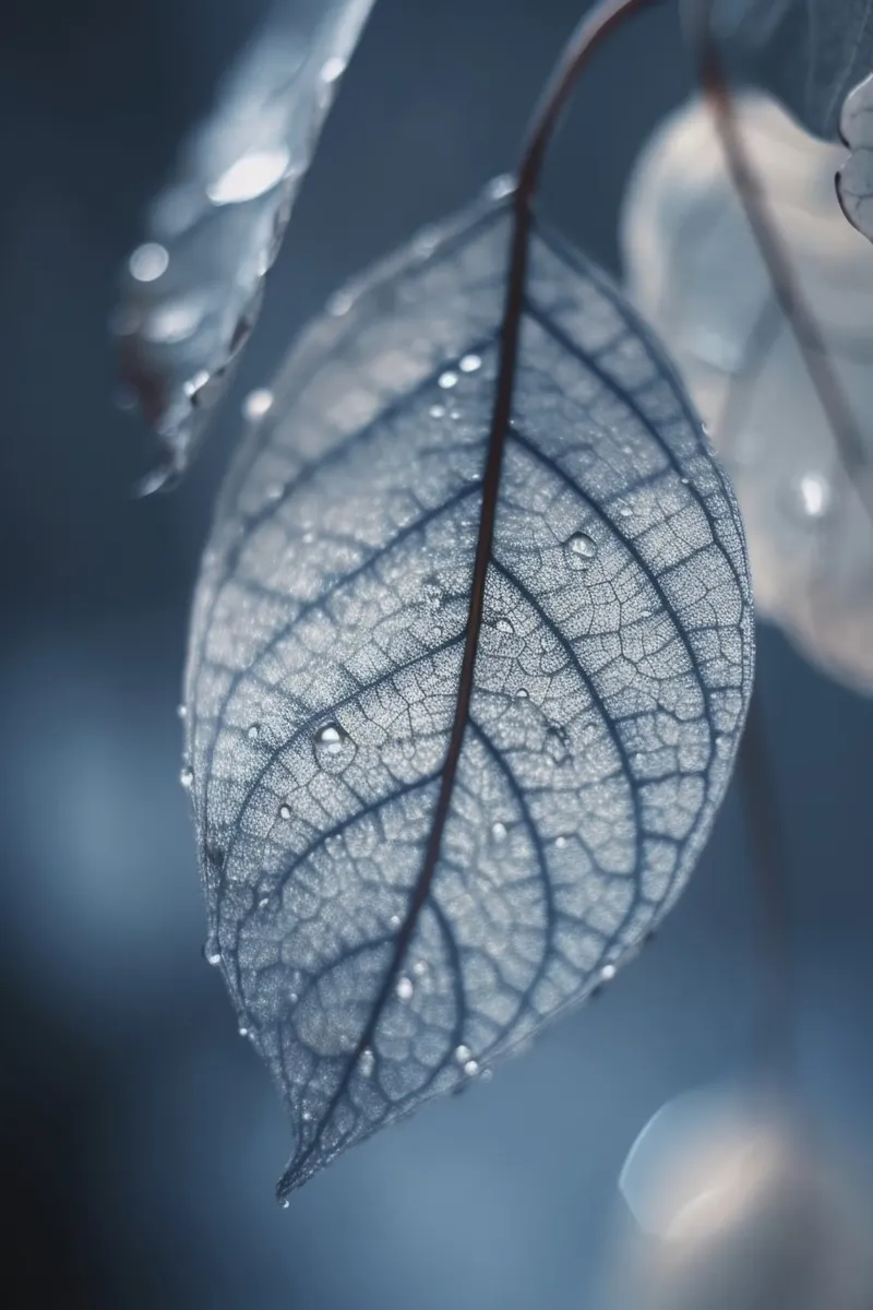 Leaf In Moonlight pellicola backlit da treechild