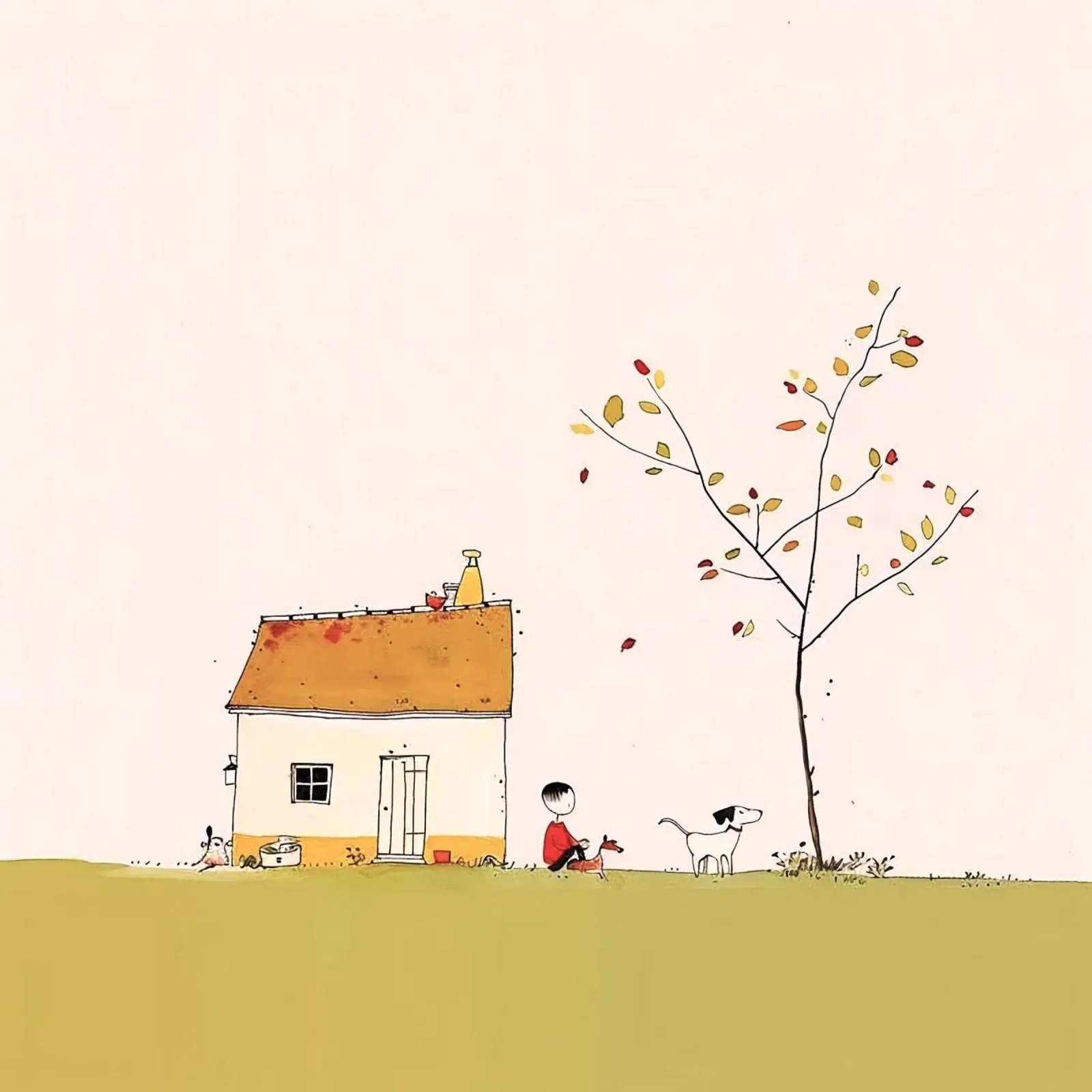 house and pet poster da throme