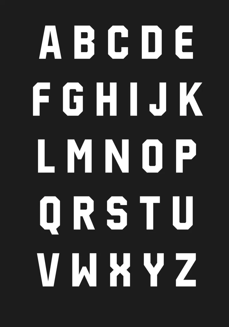 Typography Alphabet #3 poster da kathrinmay