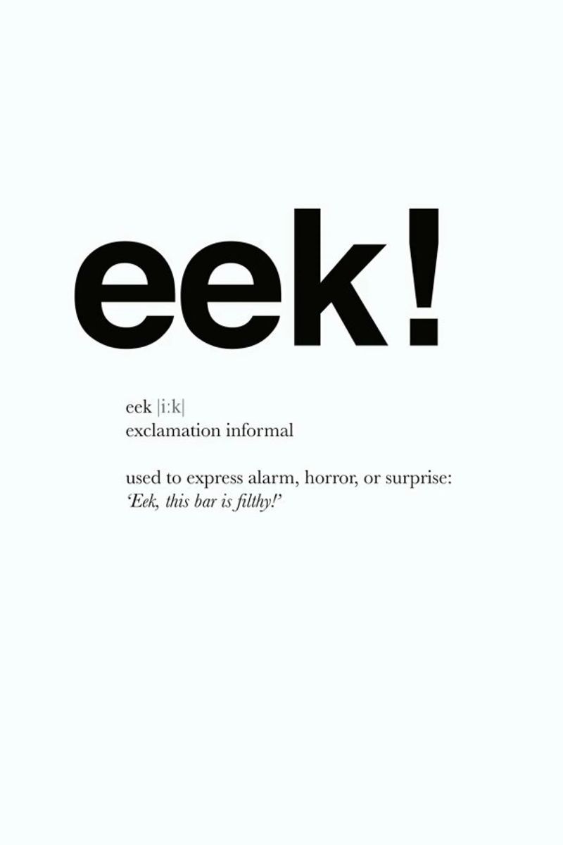 The eek interjection pellicola backlit da Matěj Kašpar Jirásek