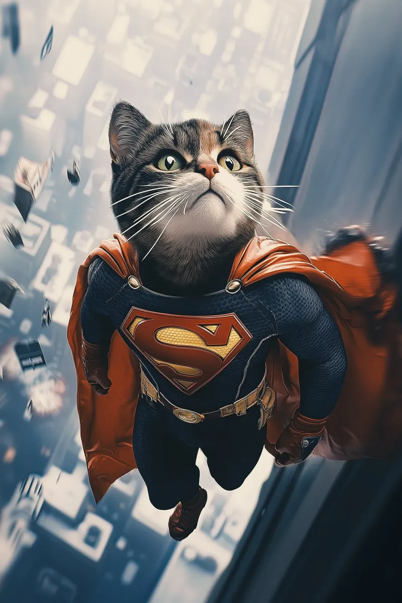 Supercat Nr. 02 poster da lazydaypaper