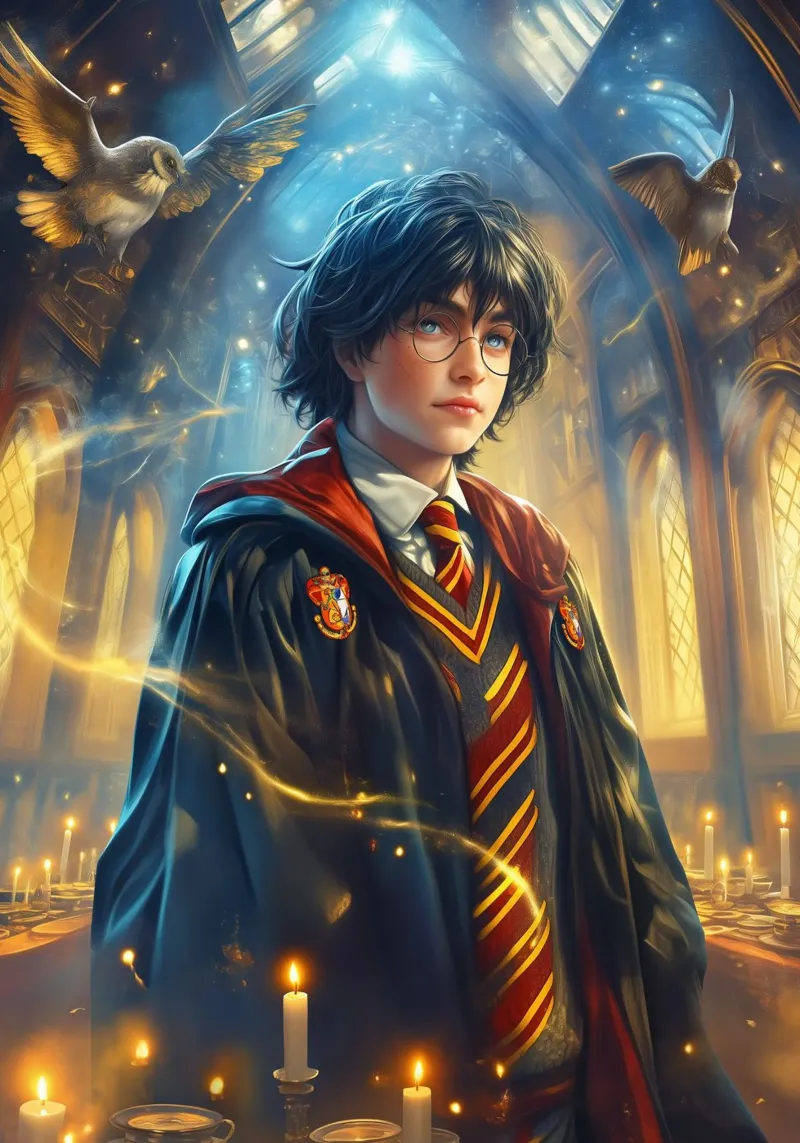 Harry Potter poster da Fleur de Lys