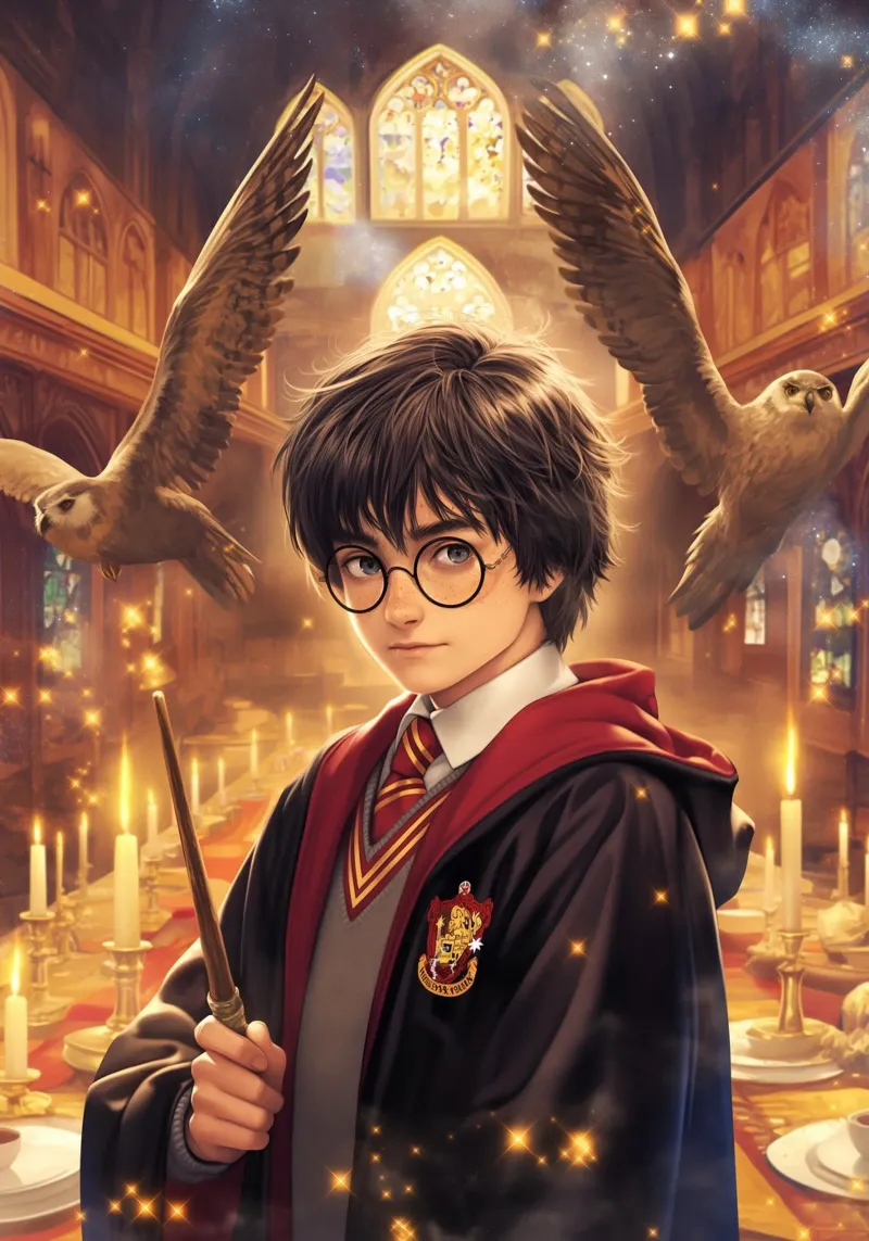 Harry Potter poster da Fleur de Lys
