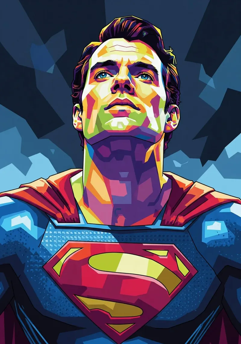 Superman - Henry Cavill poster da Hantamrata