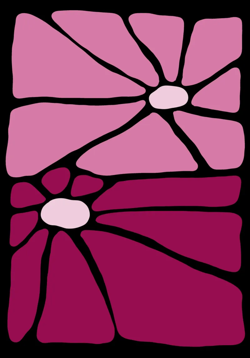 Velvet bloom poster da TijanaArtStudio88