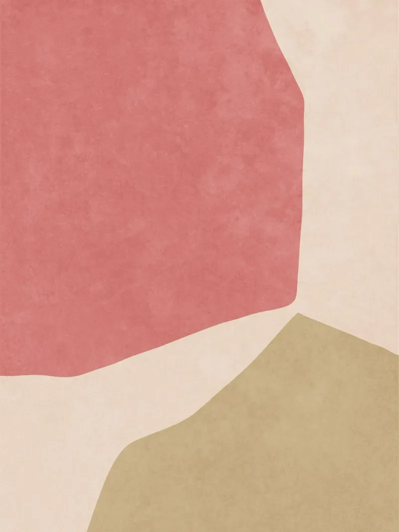 Pastello astratto I poster con telaio in legno da Raissa Oltmanns