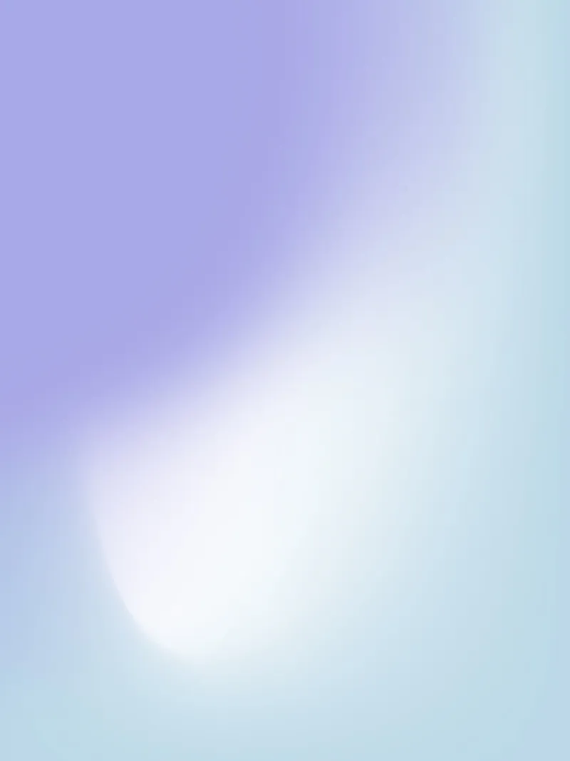 Blauwe Aura, Kleurverloop poster, Aura print, Spirituele kunst canvas met Baklijst van Dreamscape