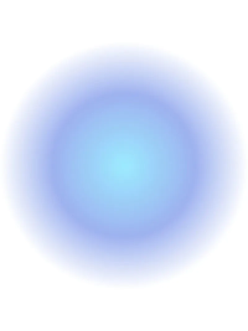 Blauwe aura, Gradiënt Poster, Aura Print, Kleurrijke wandkunst canvas met Baklijst van Dreamscape