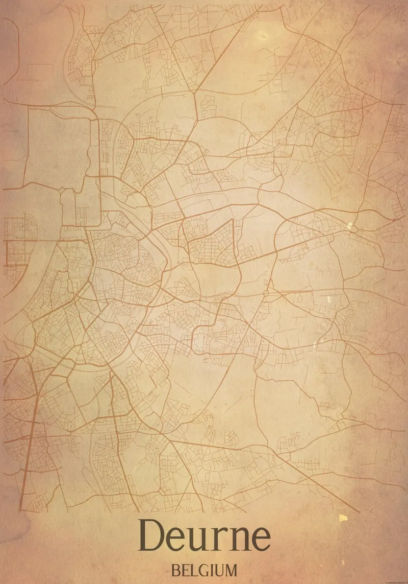 Deurne BELGIUM poster da WorldPrint