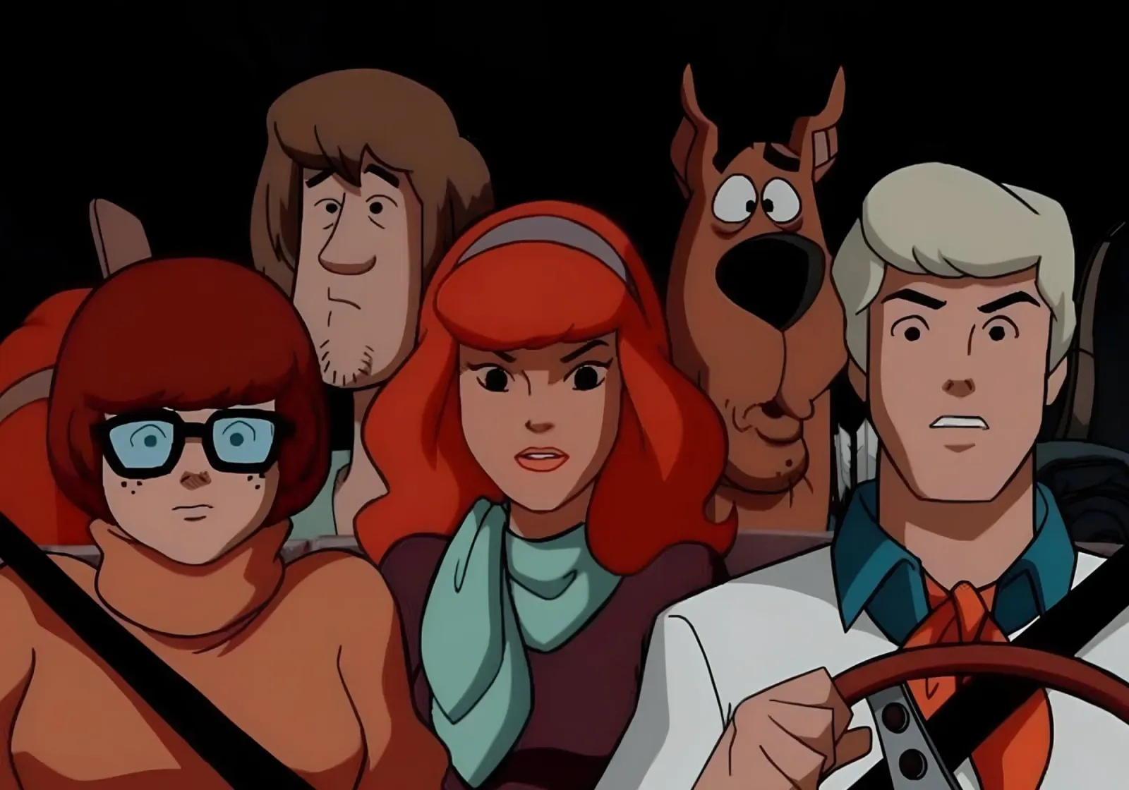 Scooby-Doo canvas with Floater frame by Low poly art