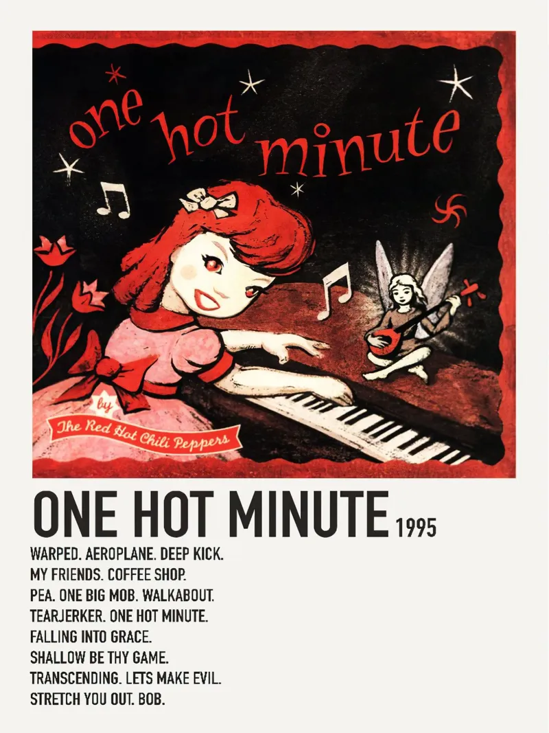 Rhcp One Hot Minute poster da Roronoa7