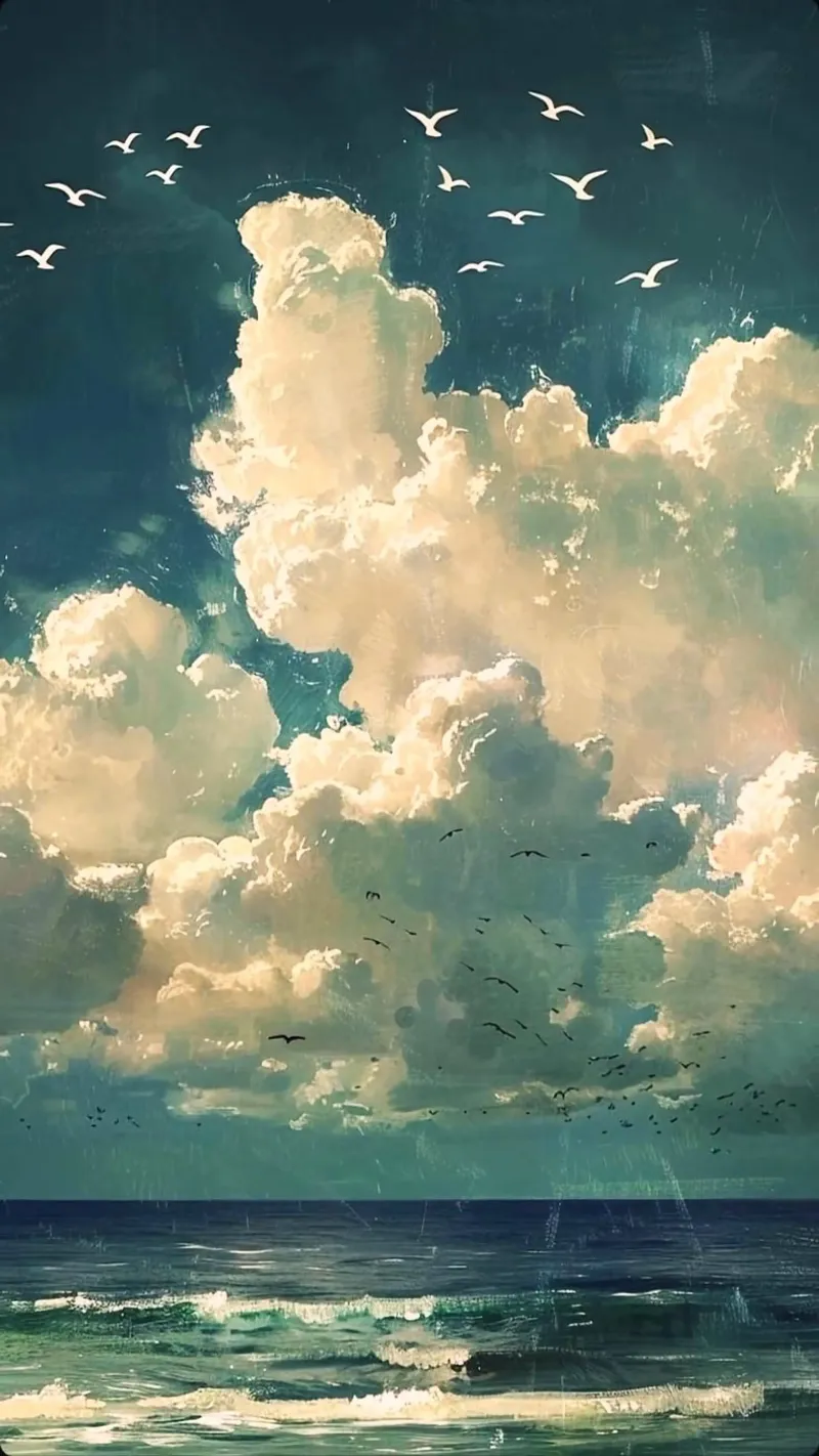 light bright cloud tela con Cornice a cassetta da lifeline