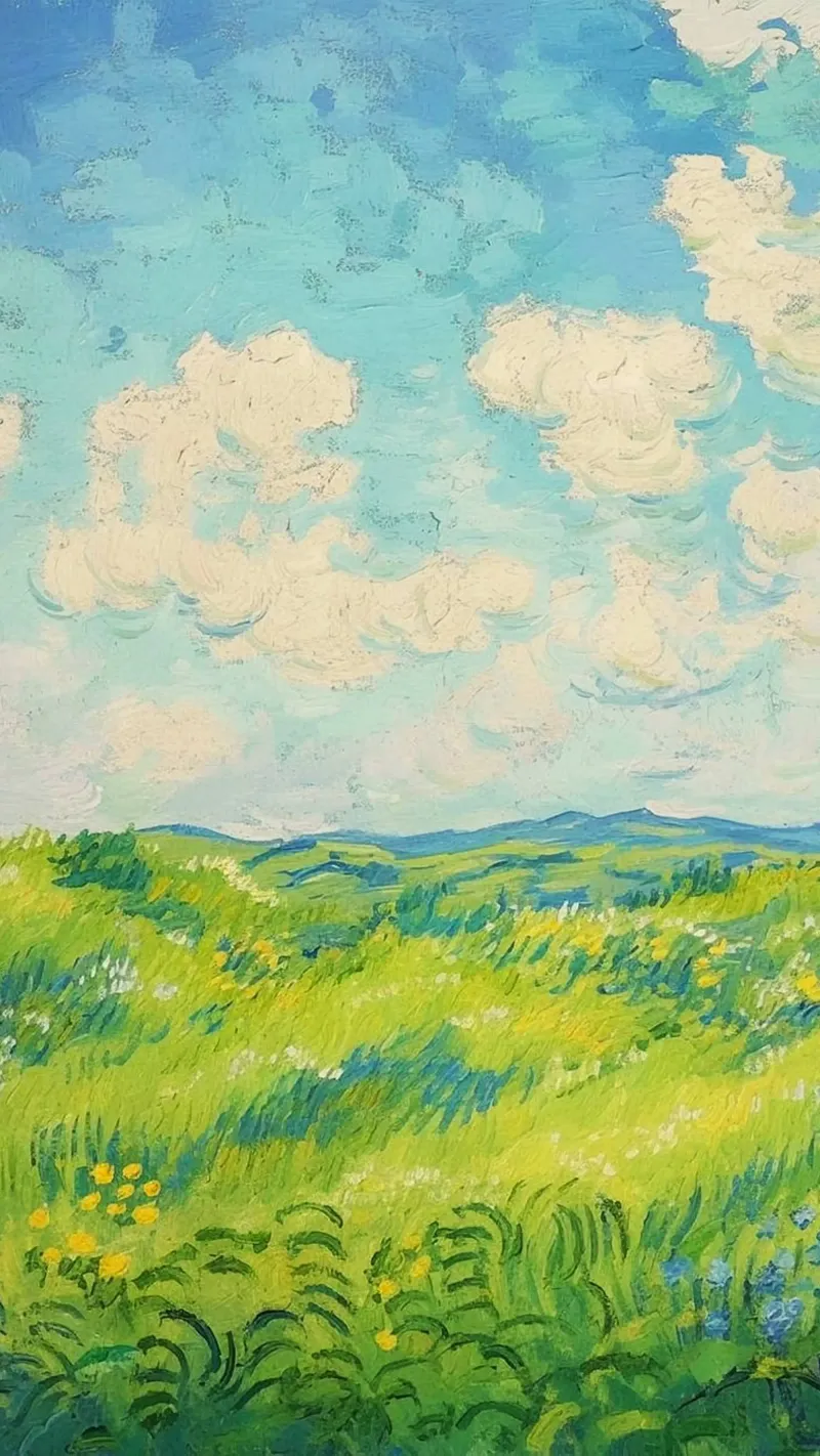 art landscape sky poster da melts