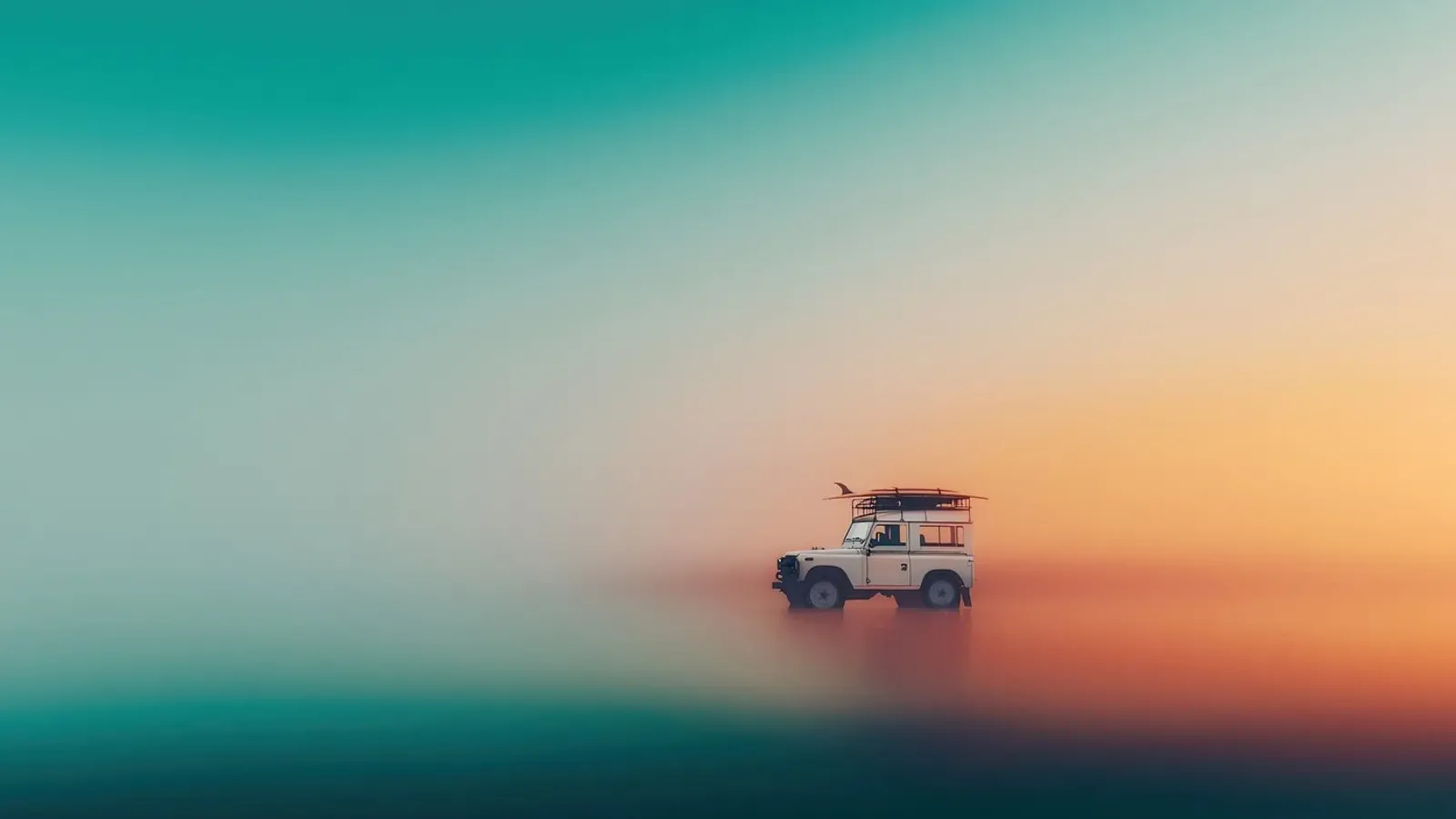 Driving to the beach Nr. 02 tela con Cornice a cassetta da lazydaypaper