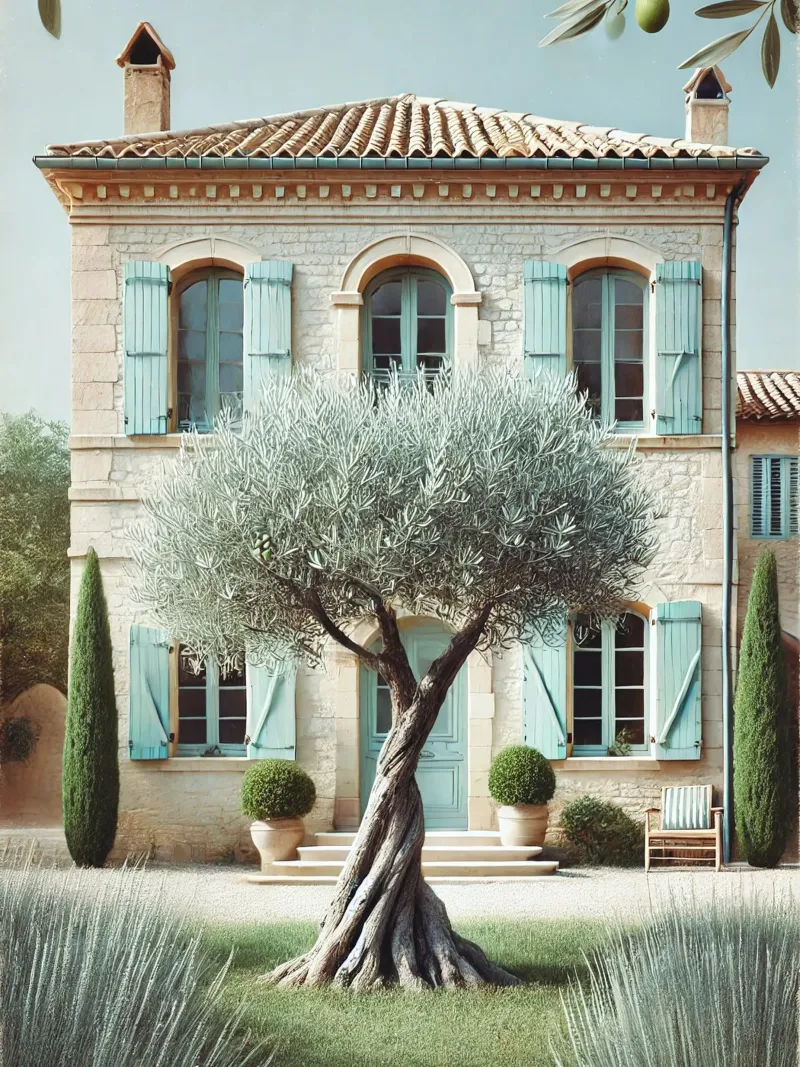 Ulivo francese poster da VintageBotanics