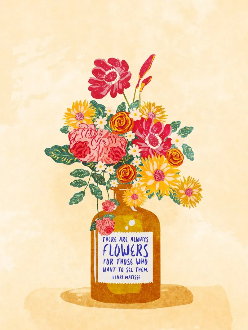 Sempre fiori poster da Raissa Oltmanns