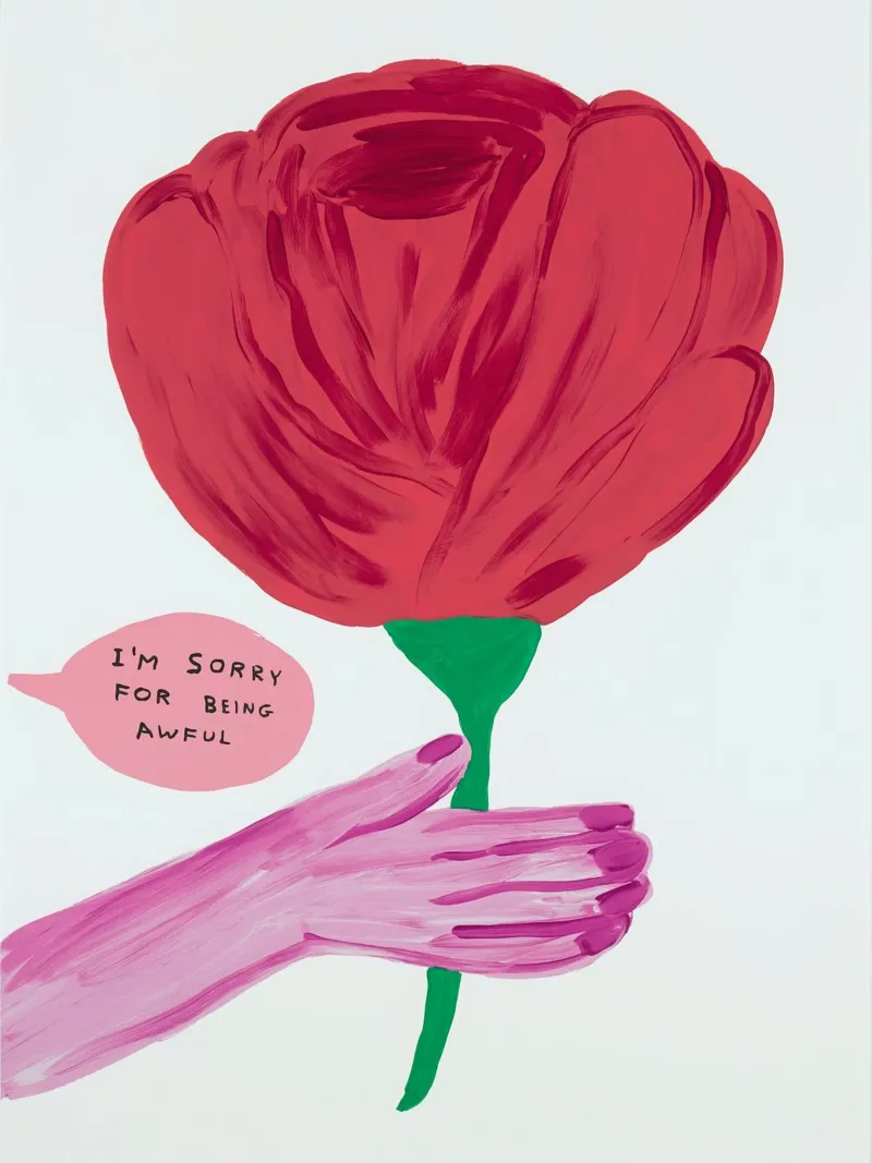 David SHrigley ImSorry poster da ushop god