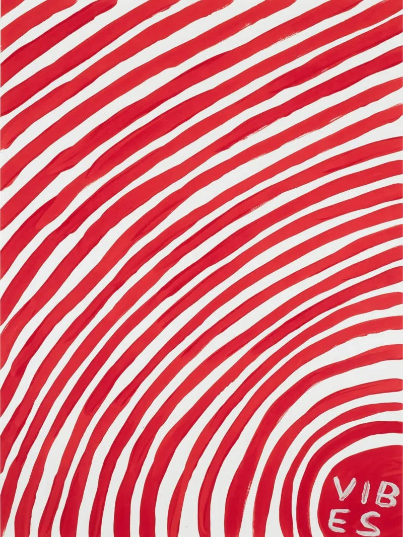 David SHrigley Vibes poster de ushop god