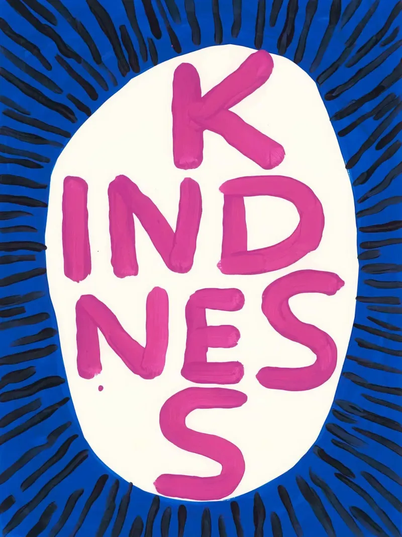 David SHrigley Gentilezza poster da ushop god