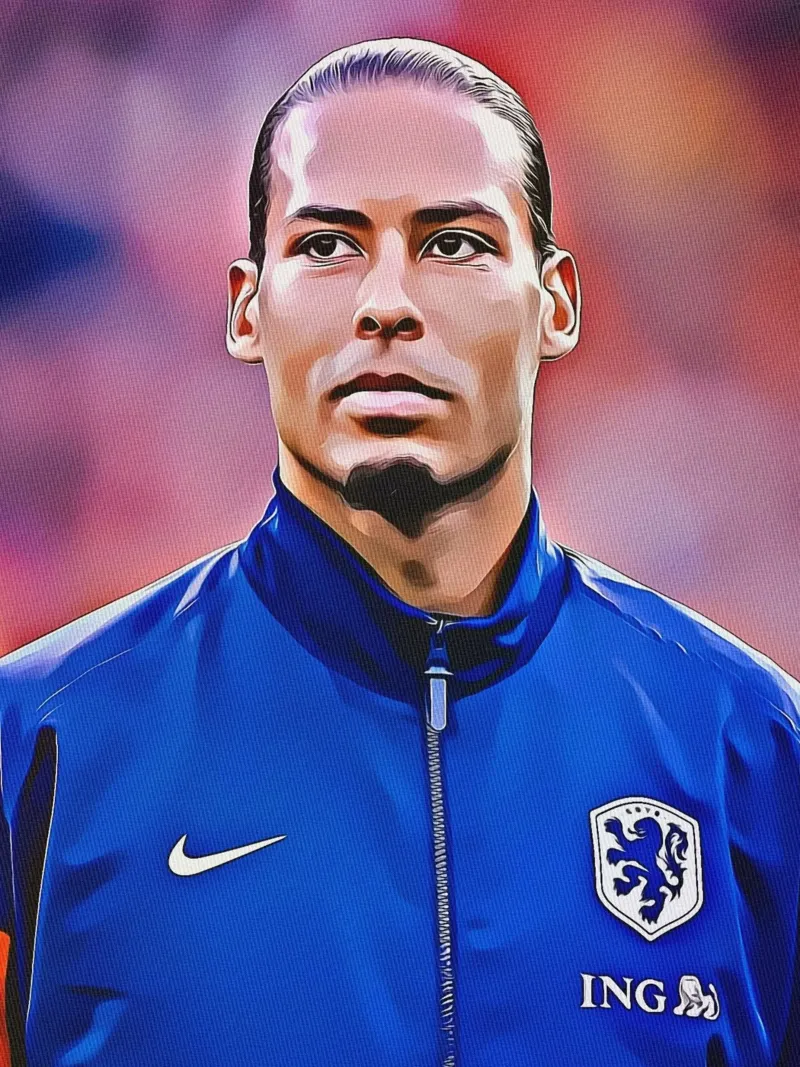 Il capitano: Virgil van Dijk poster da dan band