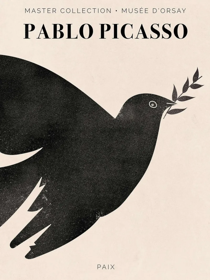 Pablo Picasso - Paix poster da Linda Richardson