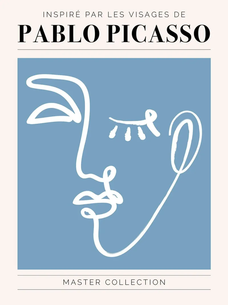 Pablo Picasso - Visage I poster da Linda Richardson