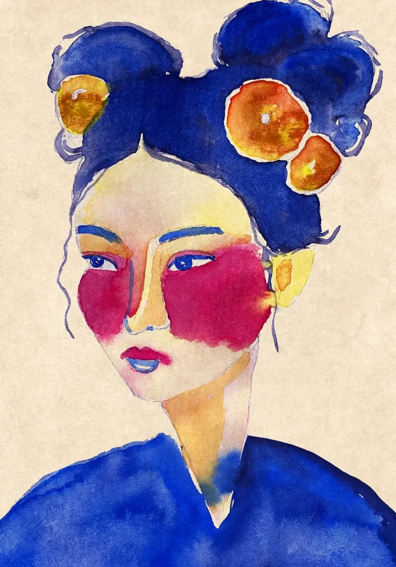 Ragazza asiatica poster da Raissa Oltmanns
