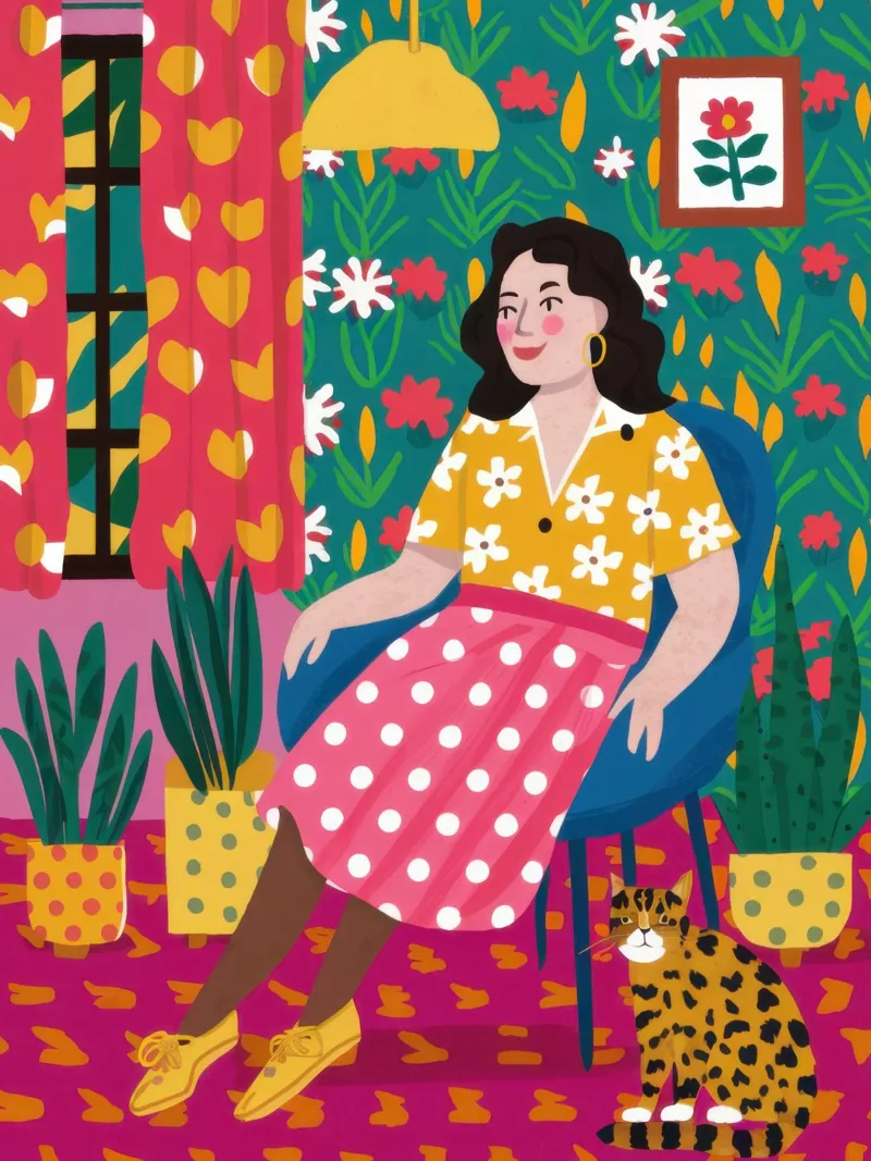 Regina della giungla urbana poster da Wish Studio