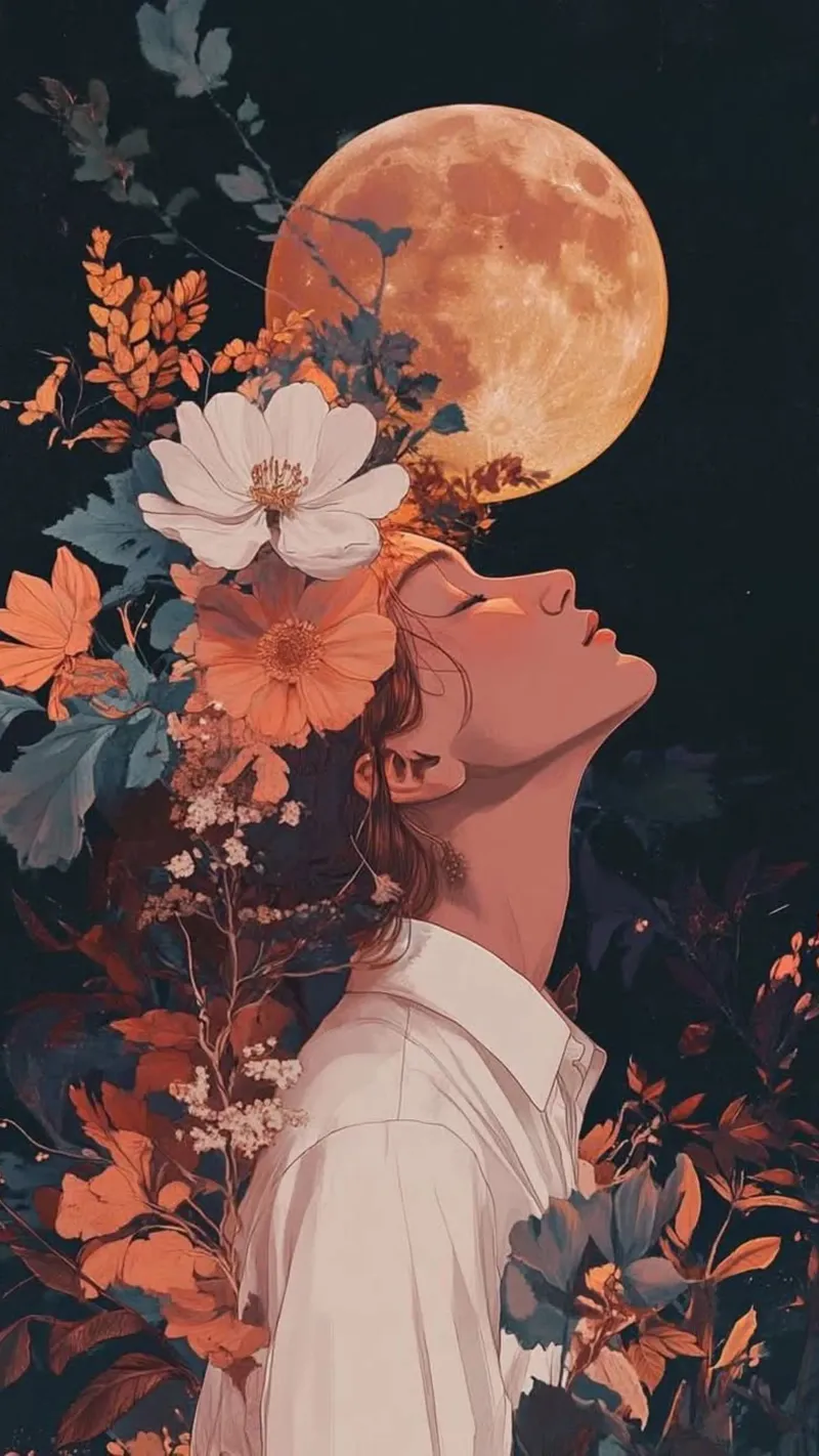 girl to the moon poster da sunity