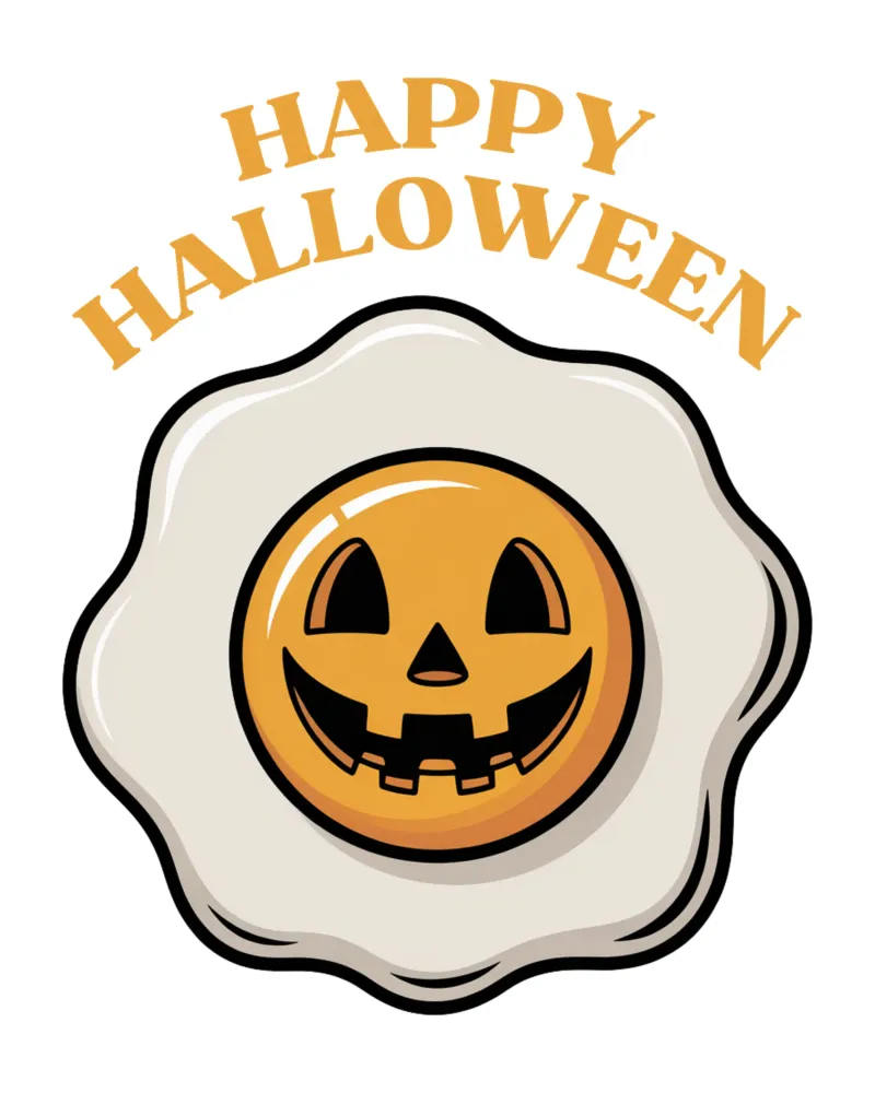 Happy Halloween tela con Cornice a cassetta da Sasyall Graphics