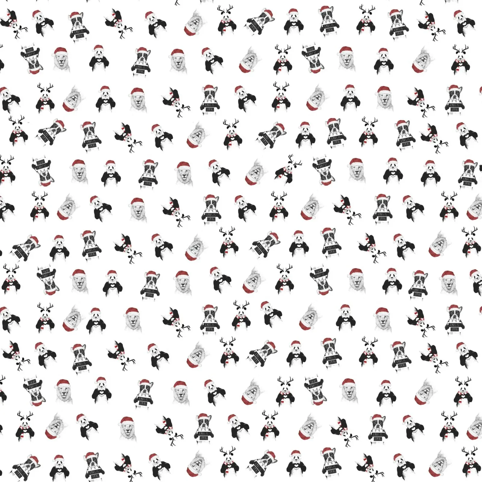 Xmas pattern plexiglass da Balazs Solti
