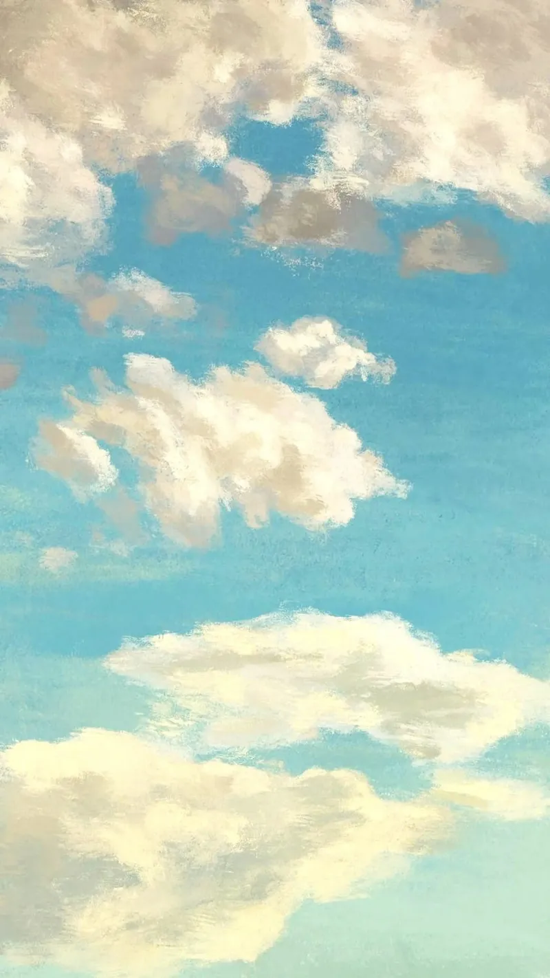 cloud on sky wave poster con telaio in plastica da miracle
