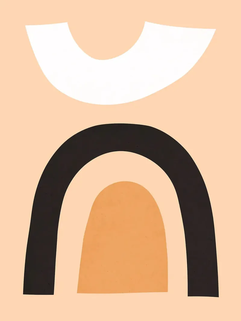 Acquerello minimalista G poster da Leonard R Sadler