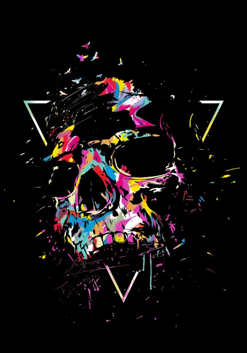 Skull X forex plate by Balazs Solti