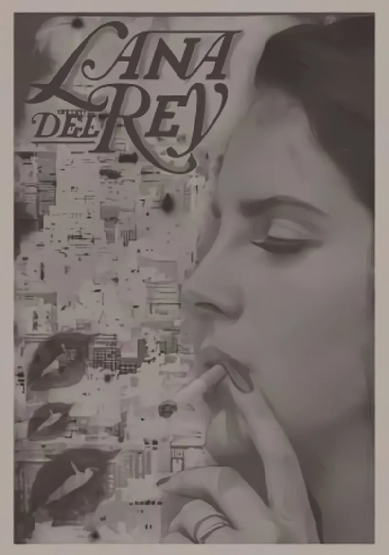 Lana Del Rey poster da kanel shop