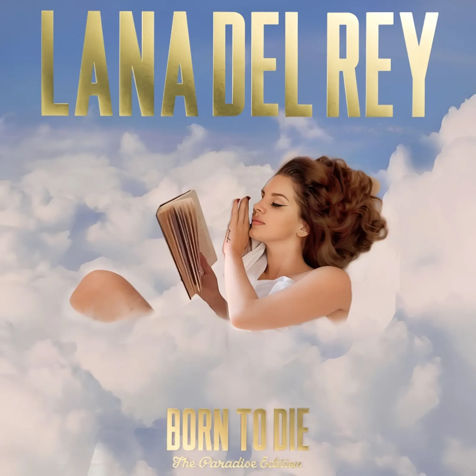 Lana Del Rey Born to Die Edizione Paradiso poster con telaio in legno da kanel shop