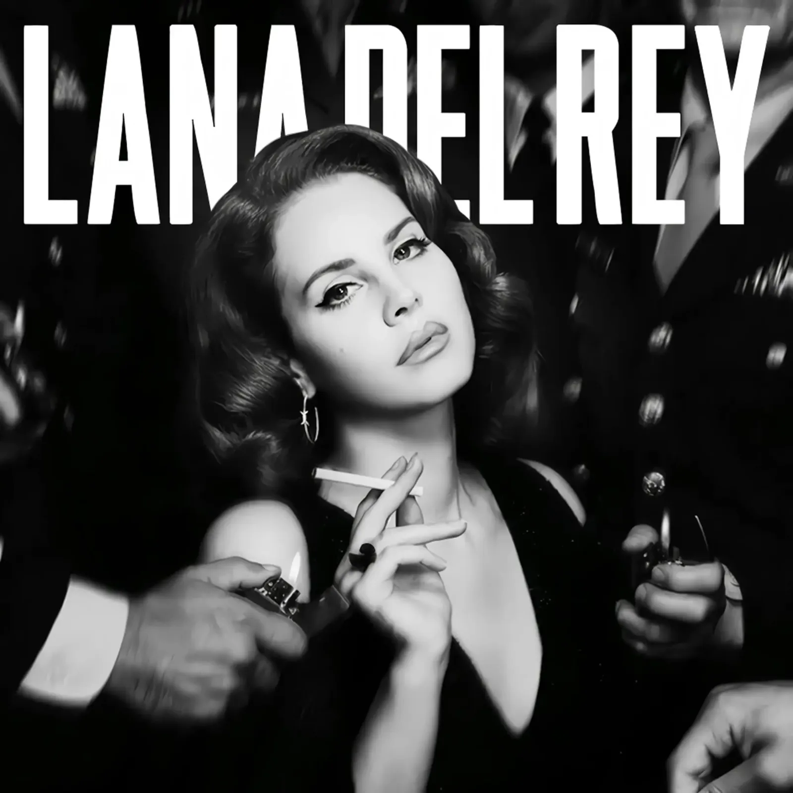 Il fumo di Lana Del Rey tela con Cornice a cassetta da kanel shop