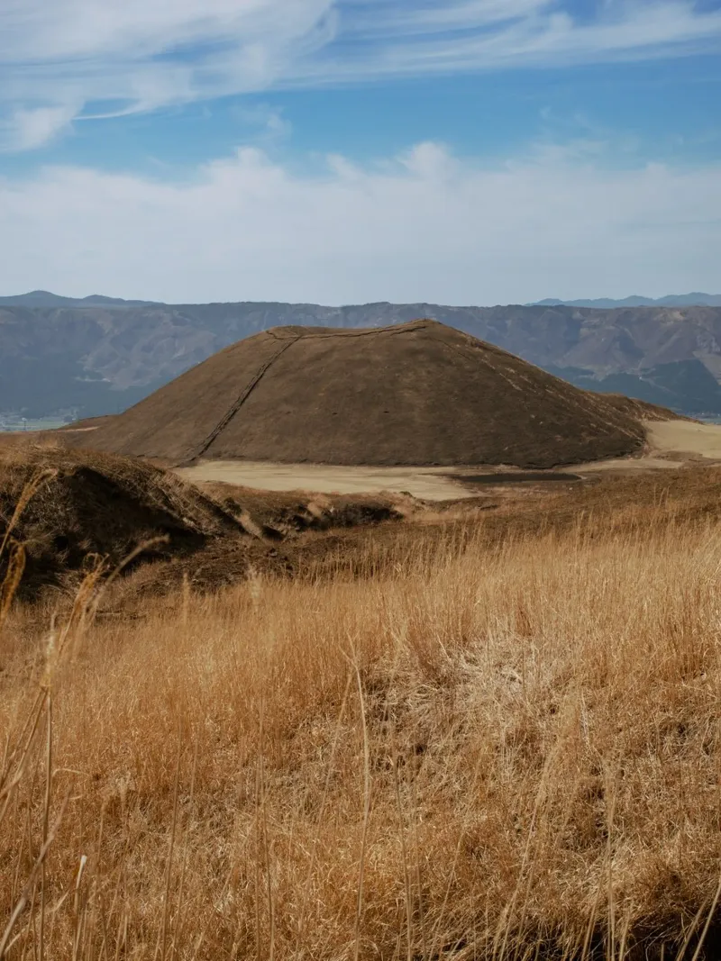 Monte Aso, Giappone tela con Cornice a cassetta da Marcel Bisig