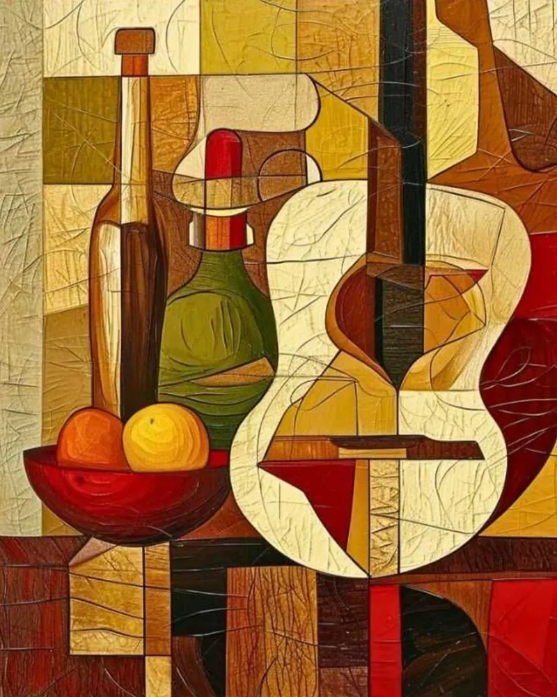 Schöne Gitarre Picasso Poster von Günstiger Laden