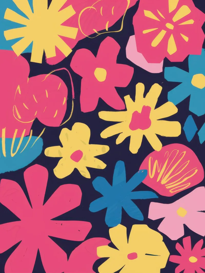 Petali Pop Art poster da Wish Studio