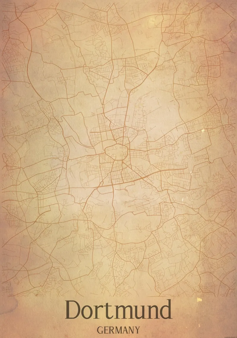 Dortmund GERMANY poster da WorldPrint