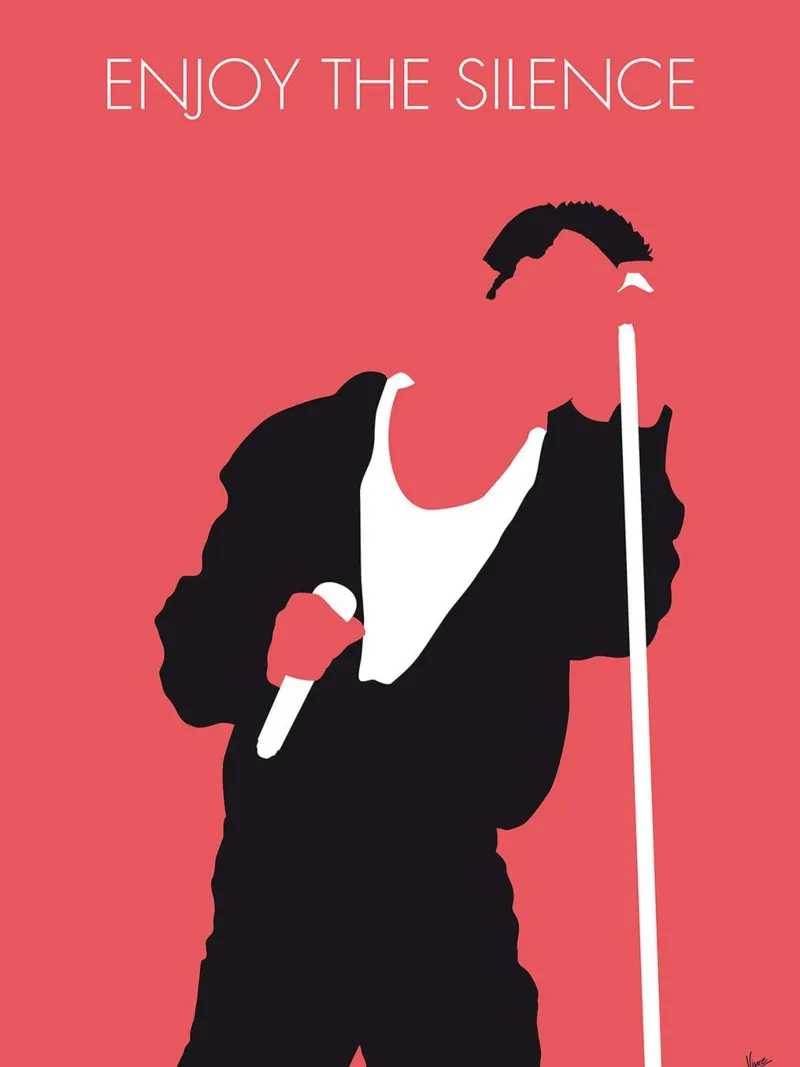 Depeche Mode - Enjoy The Silence par Chungkong toile avec Caisse américaine de jammie