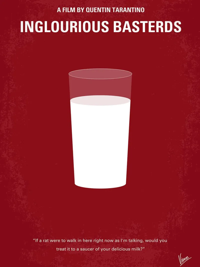 Inglourious Basterds por Chungkong lienzo con Marco flotante de jammie