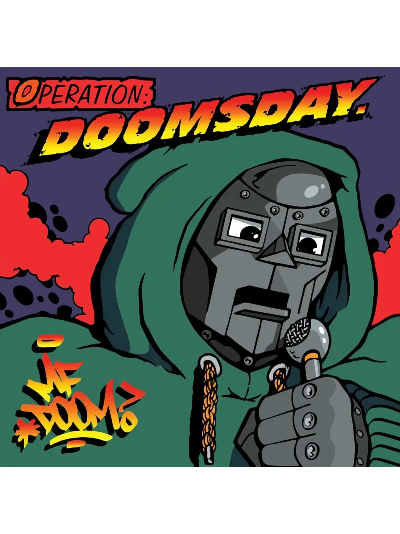 MF DOOM - Il giorno del giudizio tela con Cornice a cassetta da Jonathan Phillips